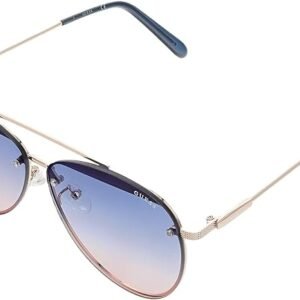 GUESS GF0386 28W – AVIATOR SUNGLASSES / SHINY ROSE GOLD / BLUE GRADIENT / 63MM