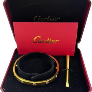 MANILLAS CARTIER DE ACERO INOXIDABLE