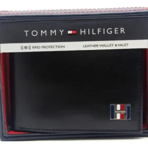 BILLETERA TOMMY HILFIGER BLACK RFID PROTECTION 31HP220111