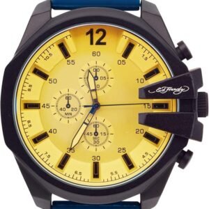 ED HARDY SINGLES RELOJ ANALOGICO DE SILICONA PARA HOMBRE