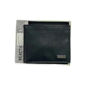 KENNETH COLE REACTION BROWN LEATHER BILLFOLD WALLET