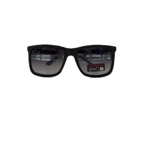 GUESS GF0171 02B – SQUARE SUNGLASSES / MATTE BLACK / GRADIENT SMOKE / 57MM