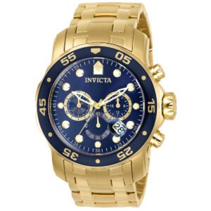 INVICTA PRO DIVER MEN'S WATCH BUNDLE - 48mm, GOLD (B-0073-DC8-1837B)