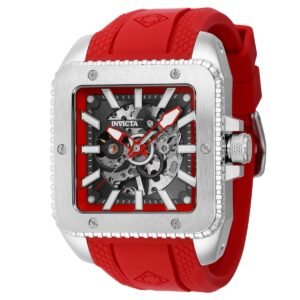 INVICTA CUADRO MECHANICAL MEN'S WATCH - 45mm, Red (ZG-44002)