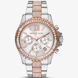 MICHAEL KORS EVEREST OVERSIZE EN DOS TONOS CON PAVÉ MK6975