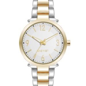 NINE WEST WOMEN'S BRACELET WATCH NW/3149SVTT