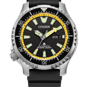 CITIZEN PROMASTER DIVE AUTOMATIC – NY0130-08E – BLACK DIAL / 44 MM / ECO-FRIENDLY
