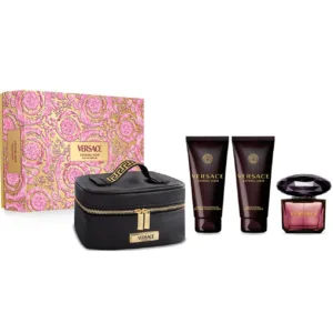 SET VERSACE CRYSTAL NOIR + BOLSO