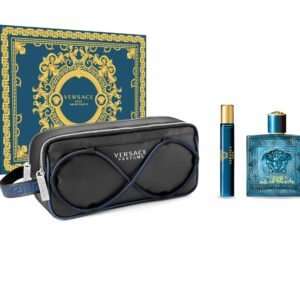 SET VERSACE EROS AZUL EAU DE TOILETTE + BOLSO
