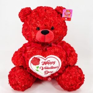20" RED VALENTINE'S DAY BEAR – VB2620RE-H