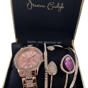 JESSICA CARLYLE WATCH AND BRACELET SET A1470109