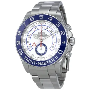 ROLEX YACHT-MASTER II WHITE DIAL AUTOMATIC MEN'S WATCH 116680-0002