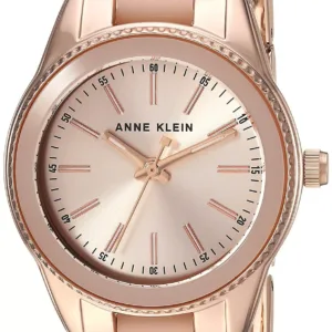 ANNE KLEIN ROSE GOLD-TONE AK/3212LPRG