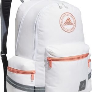 MOCHILA ADIDAS BLANCA/GRIS MÚLTIPLES ESPACIOS