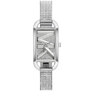 MICHAEL KORS EMPIRE MK4841 – RELOJ DE MUJER, TONO PLATEADO CON CRISTALES